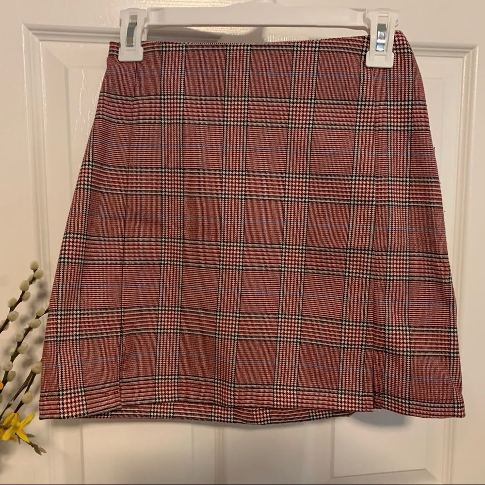 J Galt/ Brandy Melville Mini skirt Red - OS